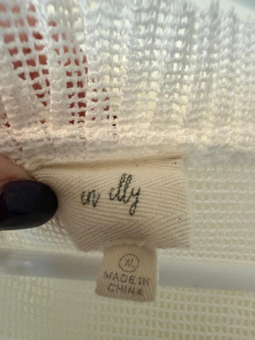 Anthropologie En Elly Short-Sleeve White Lace Poplin Swing Top - Picture 2 of 8